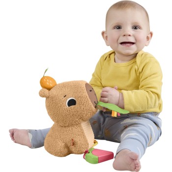 Mattel Fisher-Price Sensimals Μαλακό Καπιμπάρα Δραστηριοτήτων Λούτρινο Παιχνίδι HYR54 194735254262