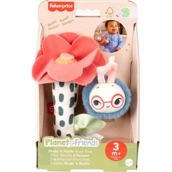 Mattel Fisher-price Shake 'n Rattle Busy Bee HYR56 194735254248