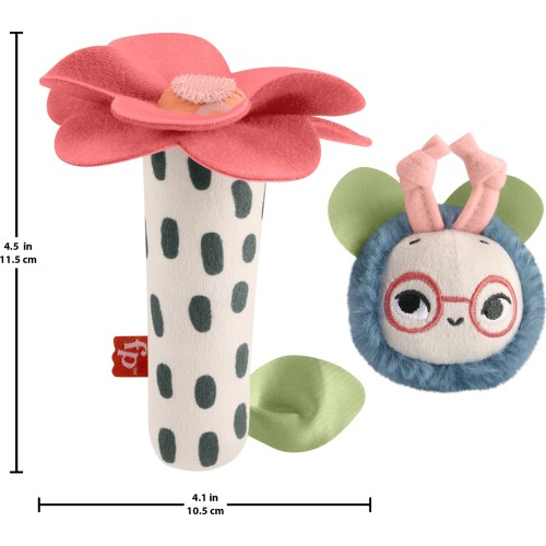 Mattel Fisher-price Shake 'n Rattle Busy Bee HYR56 194735254248