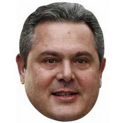 CLOWN Αποκριάτικη Χάρτινη Σατιρική Μάσκα Σανέλ 72453 5203359724534