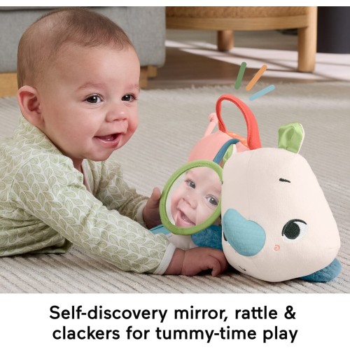 Mattel Fisher-price Planet Friends Tummy Time Roaming Rhino HYR55 194735254316