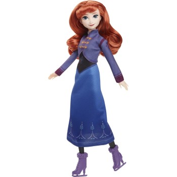 Mattel Disney Frozen Ice Skating Anna Doll JBG54 194735287390