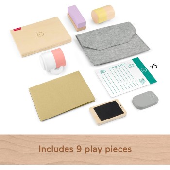 Mattel Fisher-price Wooden Work From Home set HXV11 194735238545