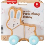 Mattel Fisher-price Wooden Push-along Bunny JDM52 194735287857