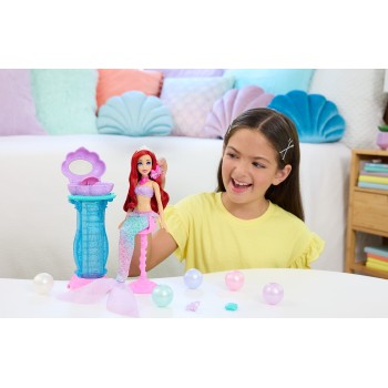 Mattel Disney Princess Ariel Vanity Pop Mermaid Fashion Doll Με Κοχύλι Έκπληξη Κούκλα JBF86 194735259298