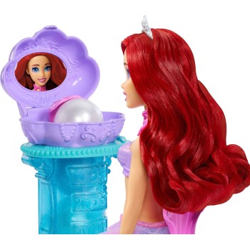 Mattel Disney Princess Ariel Vanity Pop Mermaid Fashion Doll Με Κοχύλι Έκπληξη Κούκλα JBF86 194735259298
