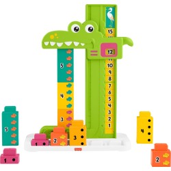 Mattel Fisher-price Adding Alligator JCT13 194735275618