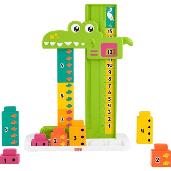 Mattel Fisher-price Adding Alligator JCT13 194735275618
