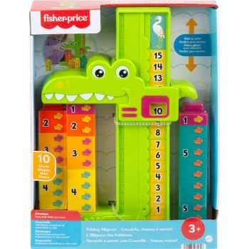 Mattel Fisher-price Adding Alligator JCT13 194735275618
