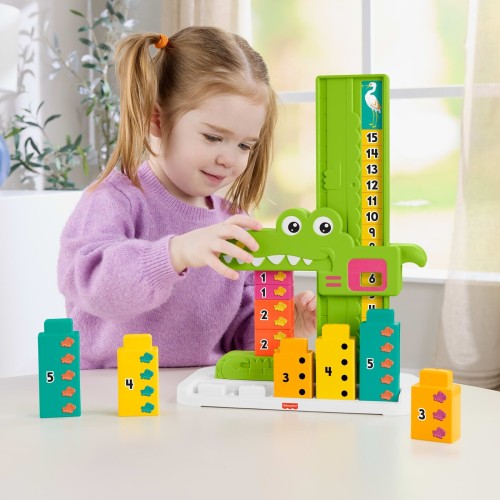 Mattel Fisher-price Adding Alligator JCT13 194735275618