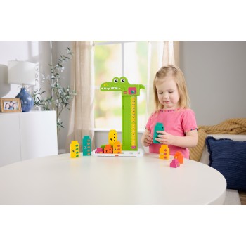 Mattel Fisher-price Adding Alligator JCT13 194735275618