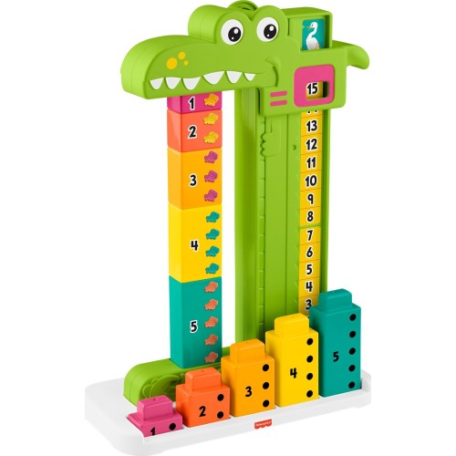 Mattel Fisher-price Adding Alligator JCT13 194735275618