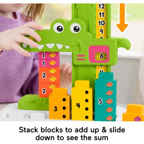 Mattel Fisher-Price Preschool Αλιγάτορας - Μαθαίνω Να Μετρώ Εκπαιδευτικό Παιχνίδι JCT13 194735275618