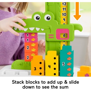 Mattel Fisher-Price Preschool Αλιγάτορας - Μαθαίνω Να Μετρώ Εκπαιδευτικό Παιχνίδι JCT13 194735275618