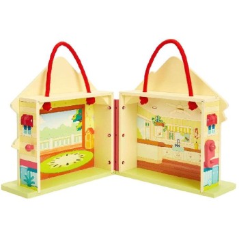 Giochi Preziosi Bluey Wooden House With 6 Figures (blya1000) BLYA1000 8056379194828