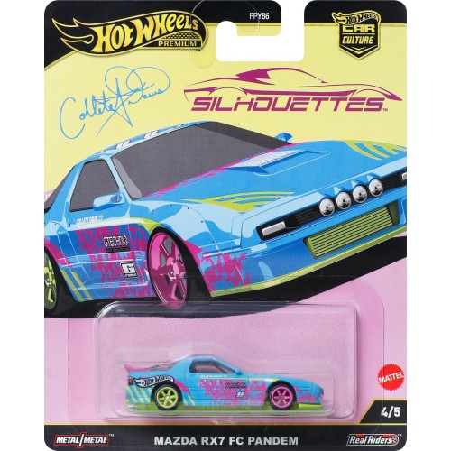 Mattel Hot Wheels Car Culture: Team Transport Jbk60 Toy Vehicle Hw Mazda Rx7 Fc Pandem Car Culture: Team Transport FPY86 / JBK60