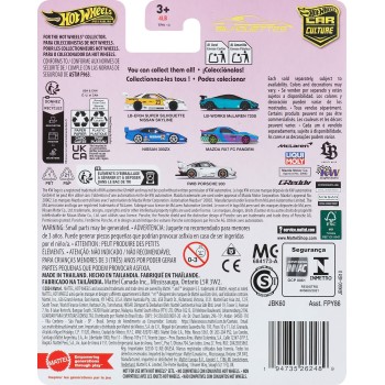 Mattel Hot Wheels Car Culture: Team Transport Jbk60 Toy Vehicle Hw Mazda Rx7 Fc Pandem Car Culture: Team Transport FPY86 / JBK60