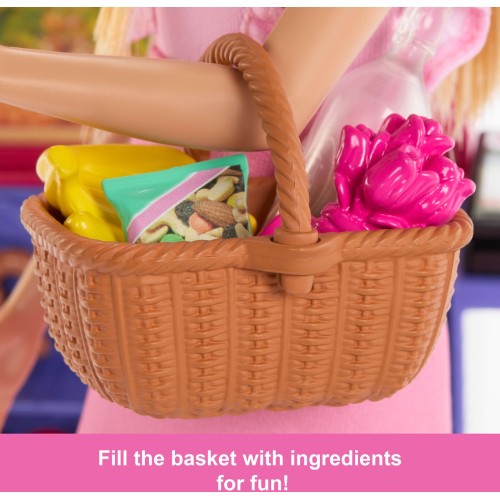 Mattel Barbie Malibu Shopping Plyst Βόλτα Στην Αγορά Κούκλα JCT05 194735275496