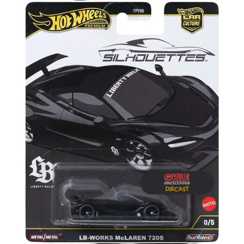 Mattel Hot Wheels Car Culture Series (Silhouettes) LB-Works Mclaren 720S Όχημα Παιχνίδι FPY86 / JBK62 194735262502