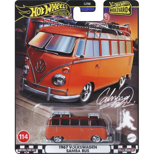 Mattel Hot Wheels Boulevard 1967 Volkswagen Samba Bus GJT68 / HRT62 194735185405