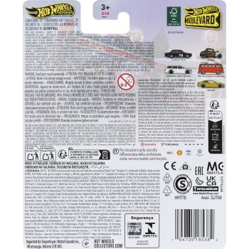Mattel Hot Wheels Συλλεκτικά Αυτοκινητάκια - Boulevard Hw Mercedes-Benz Amg E36 Boulevard Όχημα Παιχνίδι GJT68 / HRT78 194735185