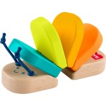 Mattel Fisher-price Wooden Clacker Caterpillar JCY39 194735279371