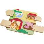 Mattel Fisher-price Wooden Farm Animals Board JCY33 194735279388