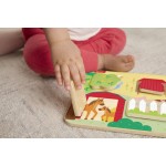 Mattel Fisher-price Wooden Farm Animals Board JCY33 194735279388