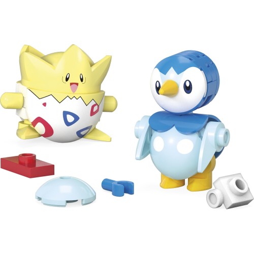 Mega Pokemon-Pokeball Σετ Των 2 Pokemon Togepi And Piplup Pokemon Κατασκευών HXP11 / JCT44 194735275892