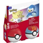 Mega Pokemon-Pokeball Σετ Των 2 Pokemon Togepi And Piplup Pokemon Κατασκευών HXP11 / JCT44 194735275892