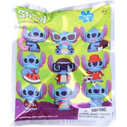 Disney Stitch Monogram Disney: Stitch (Blind Bag/Random) 3D Foam Bag Clips Figures 103422 077764853852