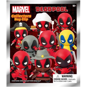 Marvel Avengers Monogram Marvel: Deadpool (Blind Bag/Random) 3D Foam Bag Φιγούρα Μπρελόκ 103420 077764683602