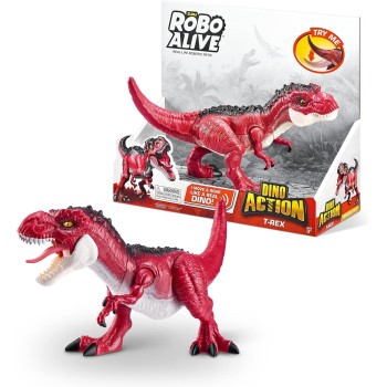 ZURU Robo Alive Dino Action Ρομποτικός T-Rex Σειρά 1 Actionrex 11807171 4894680021341