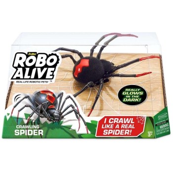 ZURU Robo Alive Creepy Crawlies Crawling Spider Glow In The Dark Series 2 11807151 4894680019911