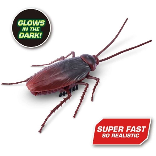 ZURU Robo Alive Creepy Crawlies Crawling Cockroach Glow In The Dark Series 2 11807152 4894680019843