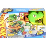 Mattel Hot Wheels T-rex Blaze Battle JBM73 194735264186