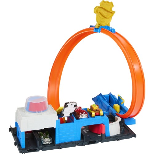 Mattel Hot Wheels City Super Police Station JBM71 194735264155