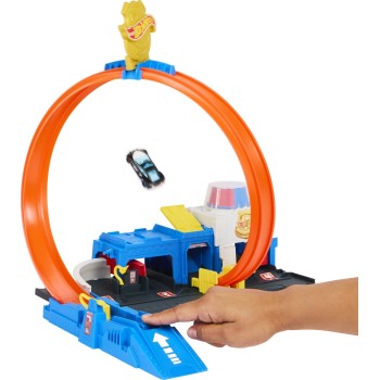 Mattel Hot Wheels City Super Police Station JBM71 194735264155