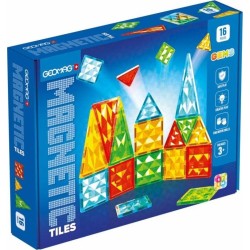 Geomag Magnetic Tiles Gems 16pcs. PF.224.100.00 7640122241009