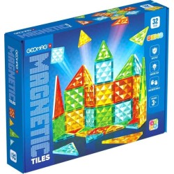 Geomag Magnetic Tiles Gems 32pcs. PF.224.101.00 7640122241016