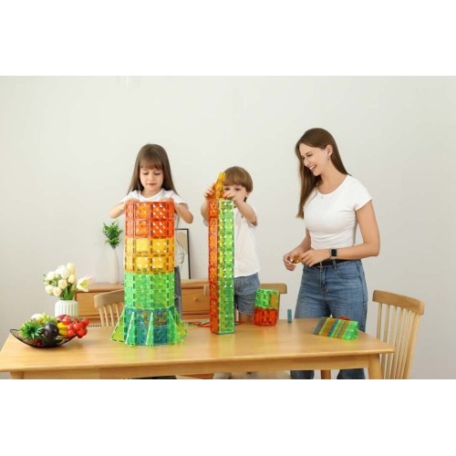 Geomag Magnetic Tiles Gems 32pcs. PF.224.101.00 7640122241016