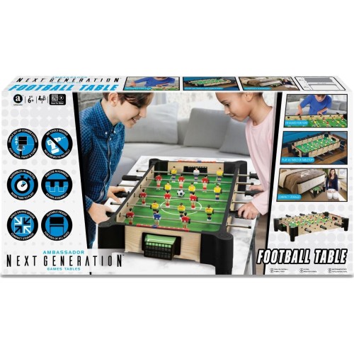 Ambassador Games MAM Wooden Tabletop Foosball Table 68.5cm. MA3150_27 4897049303355