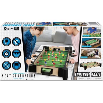 Ambassador Games MAM Wooden Tabletop Foosball Table 68.5cm. MA3150_27 4897049303355