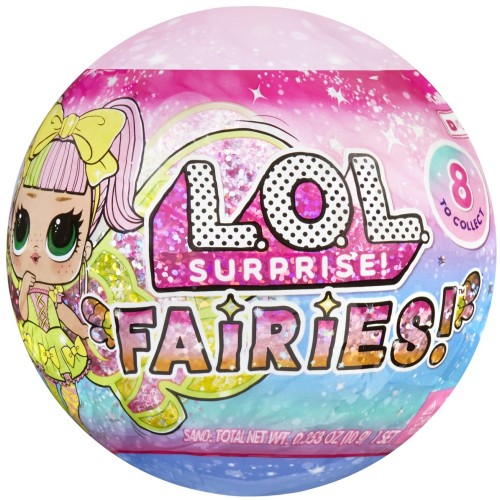 MGA Entertainment L.O.L. Surprise LOL Surprise Fairies! Tots Dolls Asst. 523918-EUC 035051523918