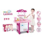 Toys-shop Choice Κουζίνα Ηλεκτρονική Ροζ Με Ήχους Και Φως JU029511 5262088295111