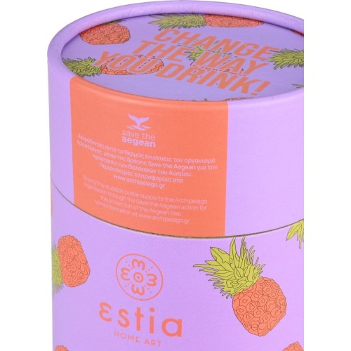 Estia Thermos Coffee Mug Save the Aegean 350ml Tropic Tango 01-23089 5207158023089