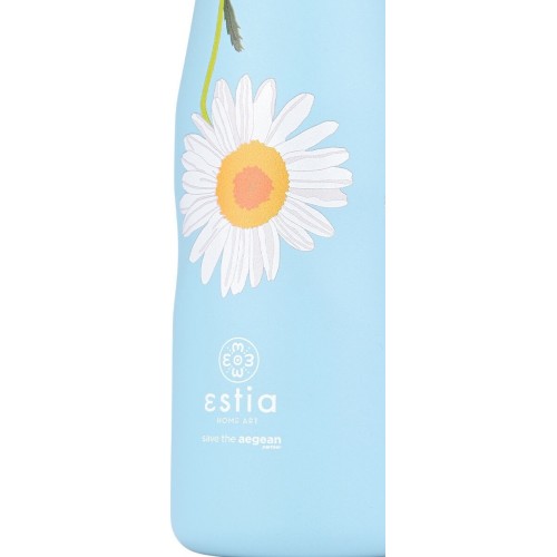 Estia Thermos Travel Flask Save the Aegean 500ml Dreamy Sky 01-22228 5207158022228