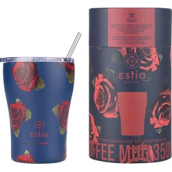 Estia Thermos Coffee Mug Save the Aegean 350ml Electric Roses 01-22969 5207158022969