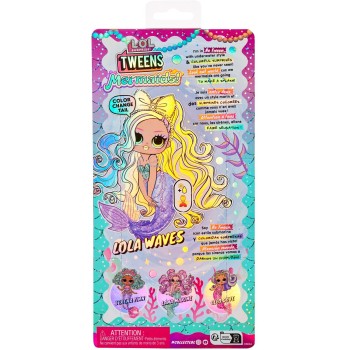 MGA Entertainment L.O.L. Surprise Tweens Κούκλα Γοργόνα - Lola Waves 510451-EUC 035051510451