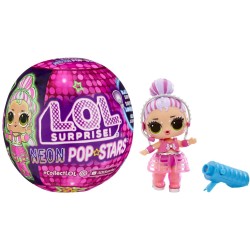 MGA Entertainment L.O.L. Surprise Neon Pop Stars Tots 120674-EUC 035051120674